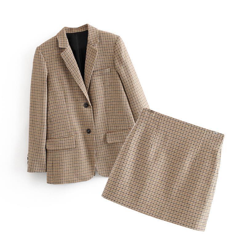 BUSINESS CASUAL JACKET & SKIRT - Qokys