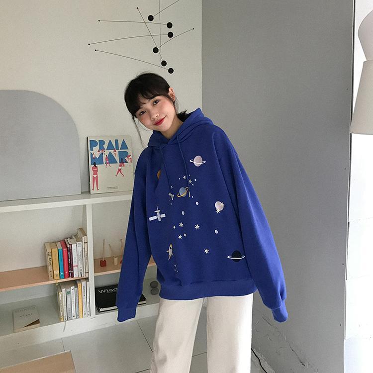 CUTE GALAXY HARAJUKU HOODIE - Qokys