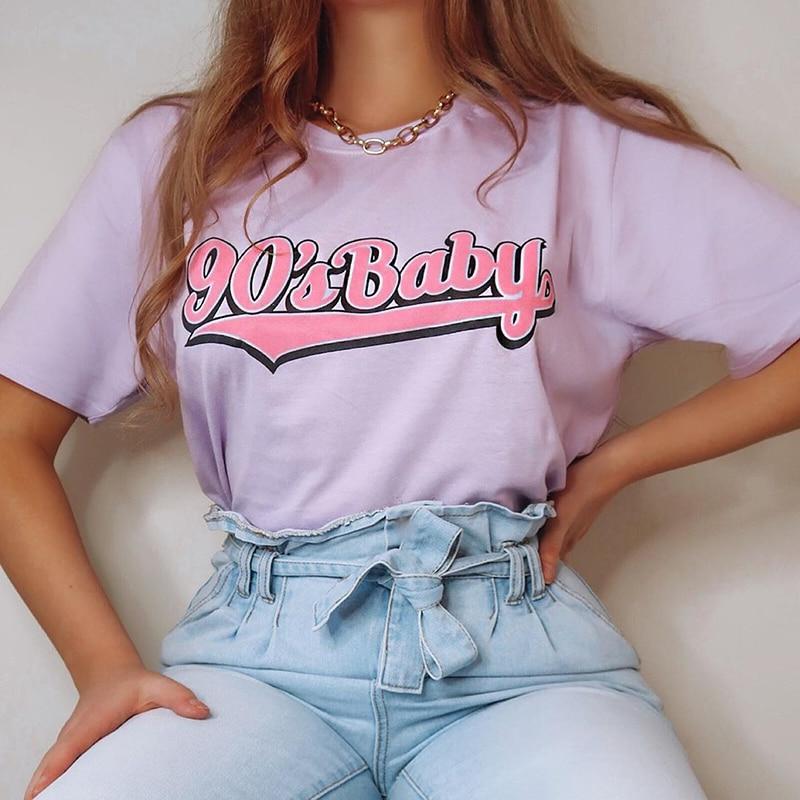 HARAJUKU 90S BABY T-SHIRT - Qokys