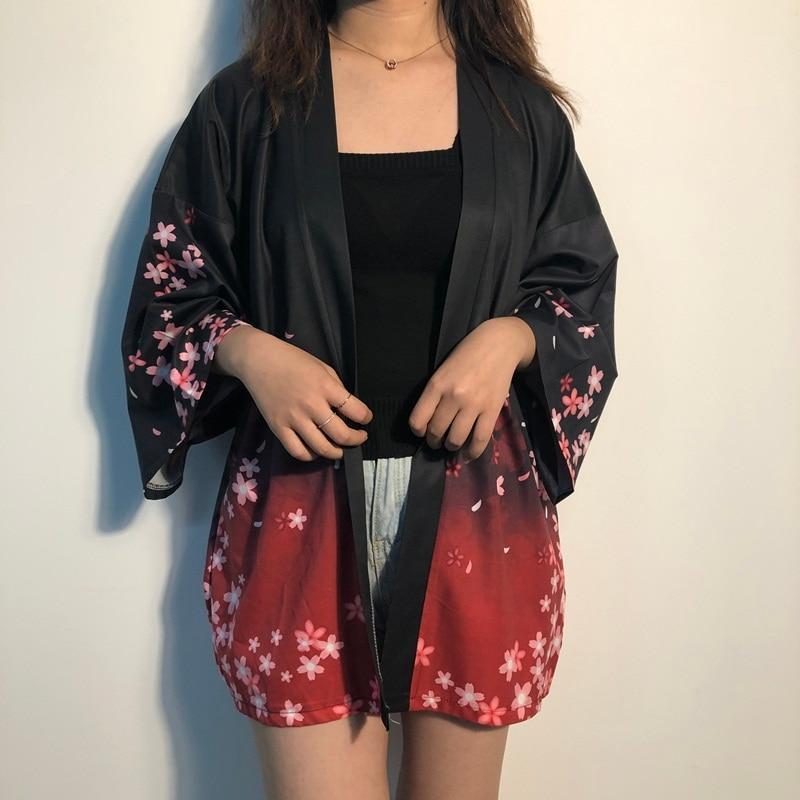 HARAJUKU KIMONO STYLE BLOUSE - Qokys