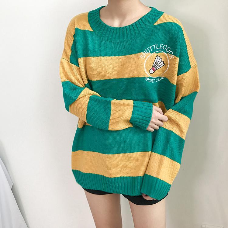 HARAJUKU LOOSE PUNK SWEATER - Qokys