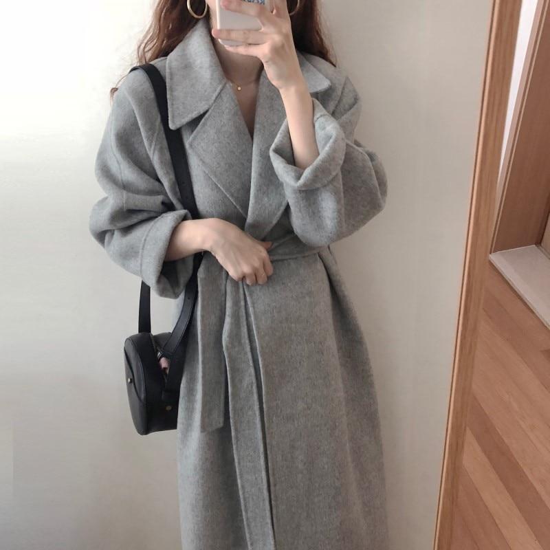 KOREAN WINTER LONG COAT - Qokys