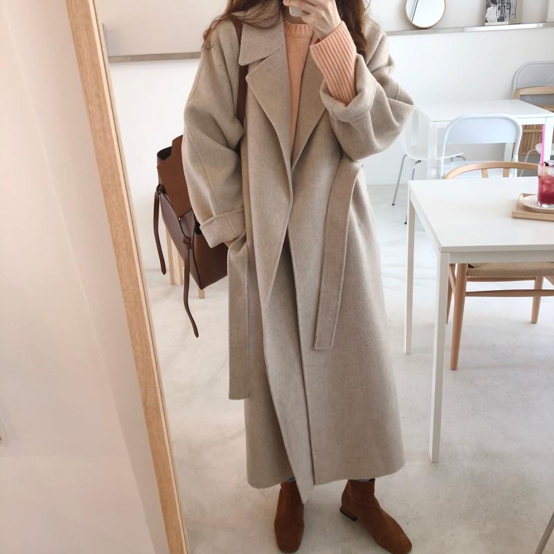 KOREAN WINTER LONG COAT - Qokys